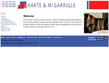 Tablet Screenshot of harte-mcgarrigle.com